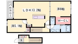 ベル・セーズⅠの物件間取画像